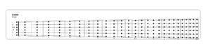 Thumbnail for File:13edo-fretboard-template.svg
