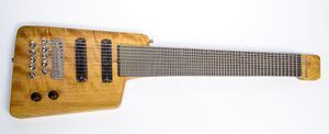 Melle Weijters' 10-string guitar (Melleweijters.com)